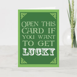 Haal Lucky - Grappig St. Patrick's Day Kaart