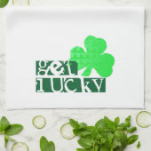 Haal Lucky St Patrick's Day Kitchen Towels Theedoek (Gevouwen)