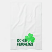 Haal Lucky St Patrick's Day Kitchen Towels Theedoek (Verticaal)