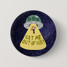 "HAAL ME HIER UIT!" UFO Ontvoering T-Shirt