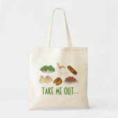 Haal me uit Chinees restaurant dat voedsel weghaal Tote Bag (Voorkant)