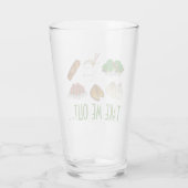 Haal me uit Chinees restaurant Takeaway Food Glas (Achterkant)