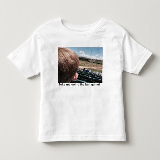 Haal me uit het bal spel! kinder shirts (Voorkant)