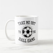 Haal me uit het bal-spel koffiemok (Links)