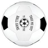 Haal me uit het bal-spel voetbal (Gedraaid)