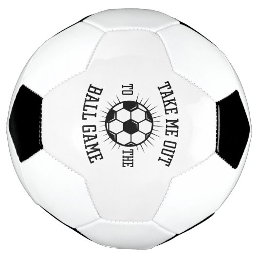 Haal me uit het bal-spel voetbal (Gedraaid)