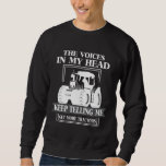 Haal meer Tractor-verslaafde boer Funny Farming Trui<br><div class="desc">Haal meer tractor verslaafd aan boer Funny Farming. Een grappige boerencadeau voor een zoon,  vader of opa Farmer. Getuige verrassing voor een landbouwliefhebber en tractor die van grootvader,  vader of man houdt.</div>