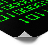 Haal meer uit - Binary Code poster (Hoek)