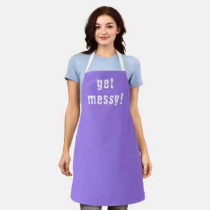 Haal Messy! Paarse Apron Schort