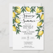 Haal nog een beetje meer uit Summer Lemons BBQ Kaart (Voorkant)