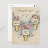  haal nou mandjes 2 briefkaart (Voorkant / Achterkant)