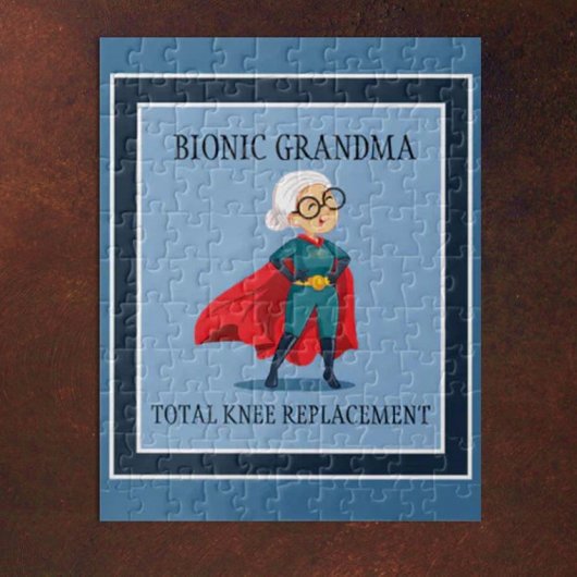 Haal Oma! Bionische knievervanging Legpuzzel