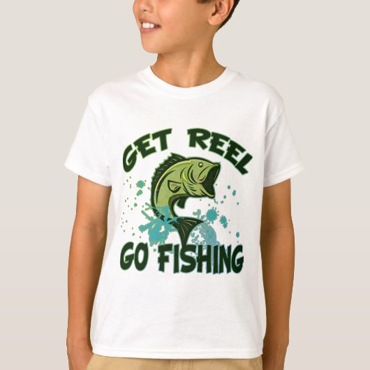 Haal Reel Go Gevist T-shirt (Voorkant)