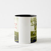 Haal 's ochtends een Kick uit. Tweekleurige Koffiemok (Center)