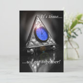 Haal samen de Kaart van de Uitnodiging (Staand voorkant)