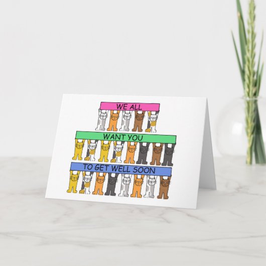 Haal snel de katten van ons allemaal. kaart (Voorkant)