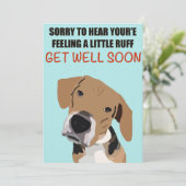 Haal snel een kaart! feestdagenkaart (Staand voorkant)