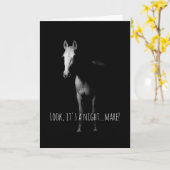 Haal snel een paardenkaart kaart (Gele Bloem)