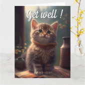 Haal snel goed eten met Scarf Kaart (Gele Bloem)