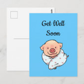 Haal snel het Briefkaart in huis (varkensvlees in  (Voorkant / Achterkant)