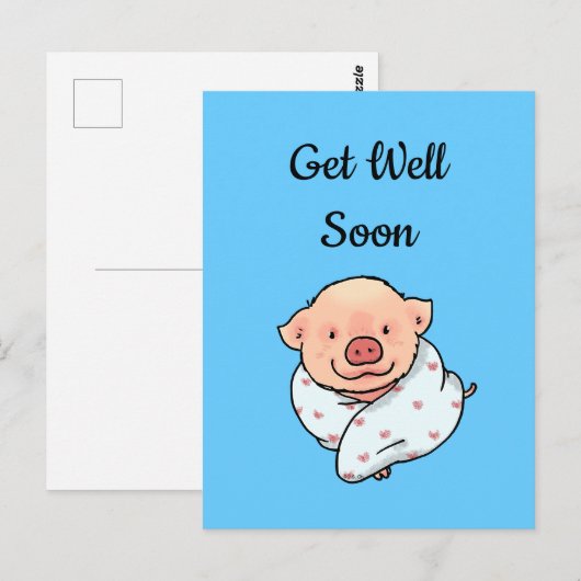 Haal snel het Briefkaart in huis (varkensvlees in (Voorkant / Achterkant)