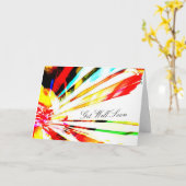 "Haal snel het goedkoopste Abstracte zonnebloempar Kaart (Gele Bloem)