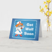 Haal snel Kaart met zuster (Gele Bloem)