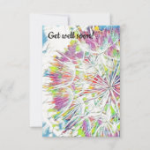 Haal snel waterverf plat wenskaart in huis bedankkaart (Voorkant)