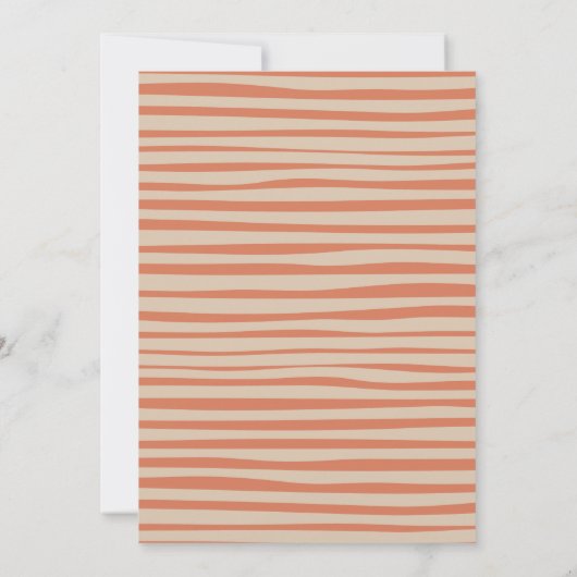 Haal uw Fat Pants Klaar Uitnodiging de Thanksgivin (Achterkant)