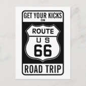 Haal uw pictogrammen op route 66 briefkaart (Voorkant)
