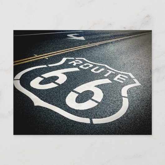 Haal uw pictogrammen op route 66 briefkaart (Voorkant)