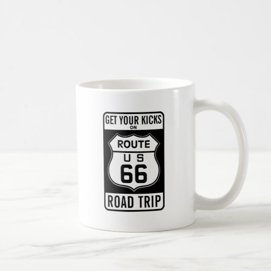 Haal uw pictogrammen op route 66 koffiemok (Rechts)