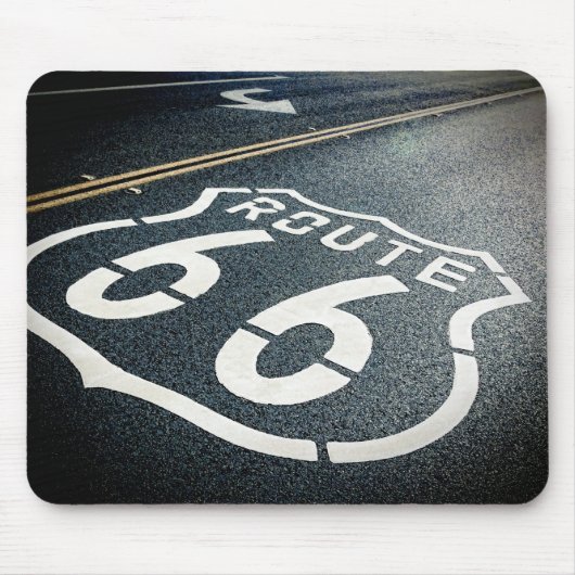 Haal uw pictogrammen op route 66 muismat (Voorkant)