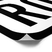 Haal uw pictogrammen op route 66 poster (Hoek)