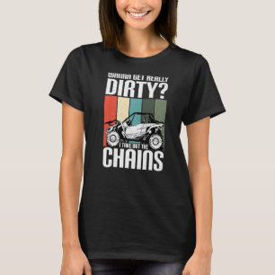 Haal vuile klusjes Funny UTV SxS Side by Side SS T-shirt