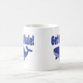 Haal walvis, haal Funny Pun. Koffiemok (Center)