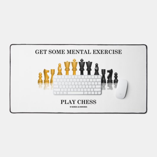 Haal wat mentale oefening schaak bureaumat (Keyboard & Muis)