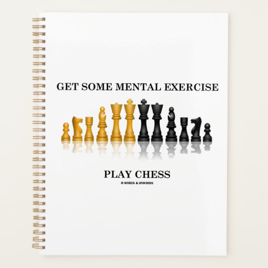 Haal wat mentale oefening schaak planner (Voorkant)