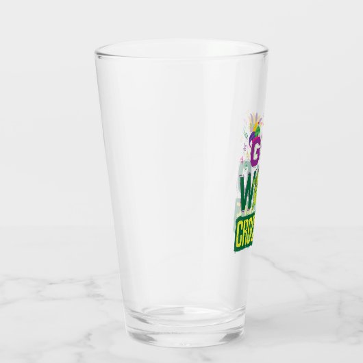 Haal Wild Crocodile Mardi Gras Alligator Glas (Rechts)