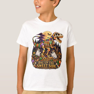 Haal Zoete Zijkandij-Dinosaurus Op T-shirt