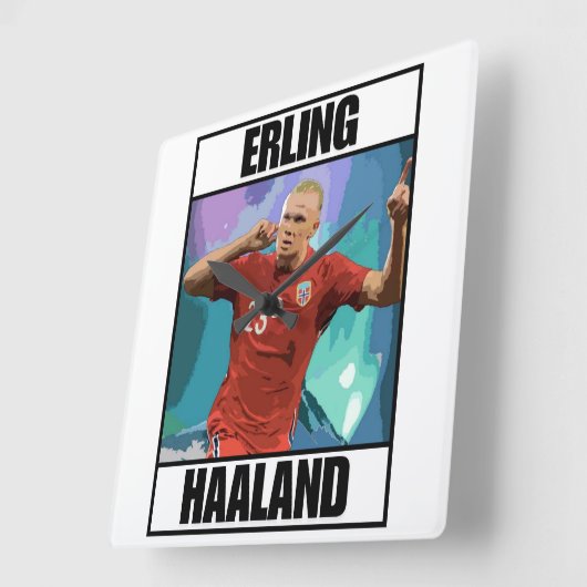 Haaland Vierkante Klok (Hoek)