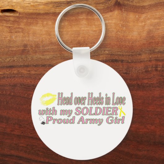 Haalt verliefd op een Soldaat Sleutelhanger (Voorkant)
