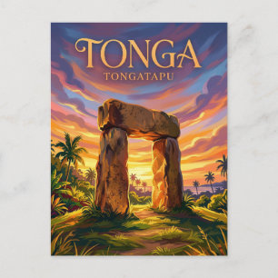 Ha'amonga 'a Maui Tonga Briefkaart
