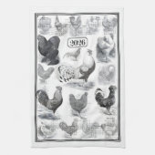  Haan 2026 Kalender Theedoek (Verticaal)