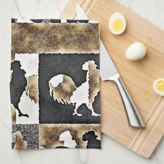 Haan  #2 - Keuken Handdoek (Quarter Fold)