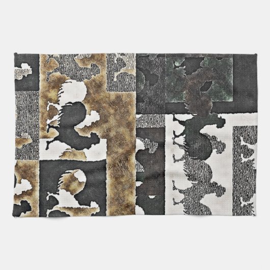 Haan  #2 - Keuken Handdoek (Horizontaal)