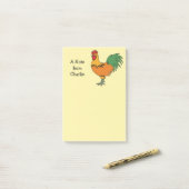 Haan aangepaste Post-It notities Post-it® Notes (Op bureau)