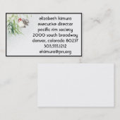 haan Aziatische stijl Visitekaartjes Border (Voorkant / Achterkant)