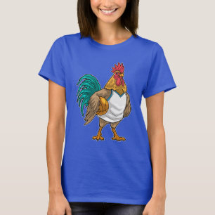 Haan Basketballspeler Basketbal Sport T-shirt