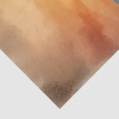 Haan bij zonsopgang tissuepapier (Detail)